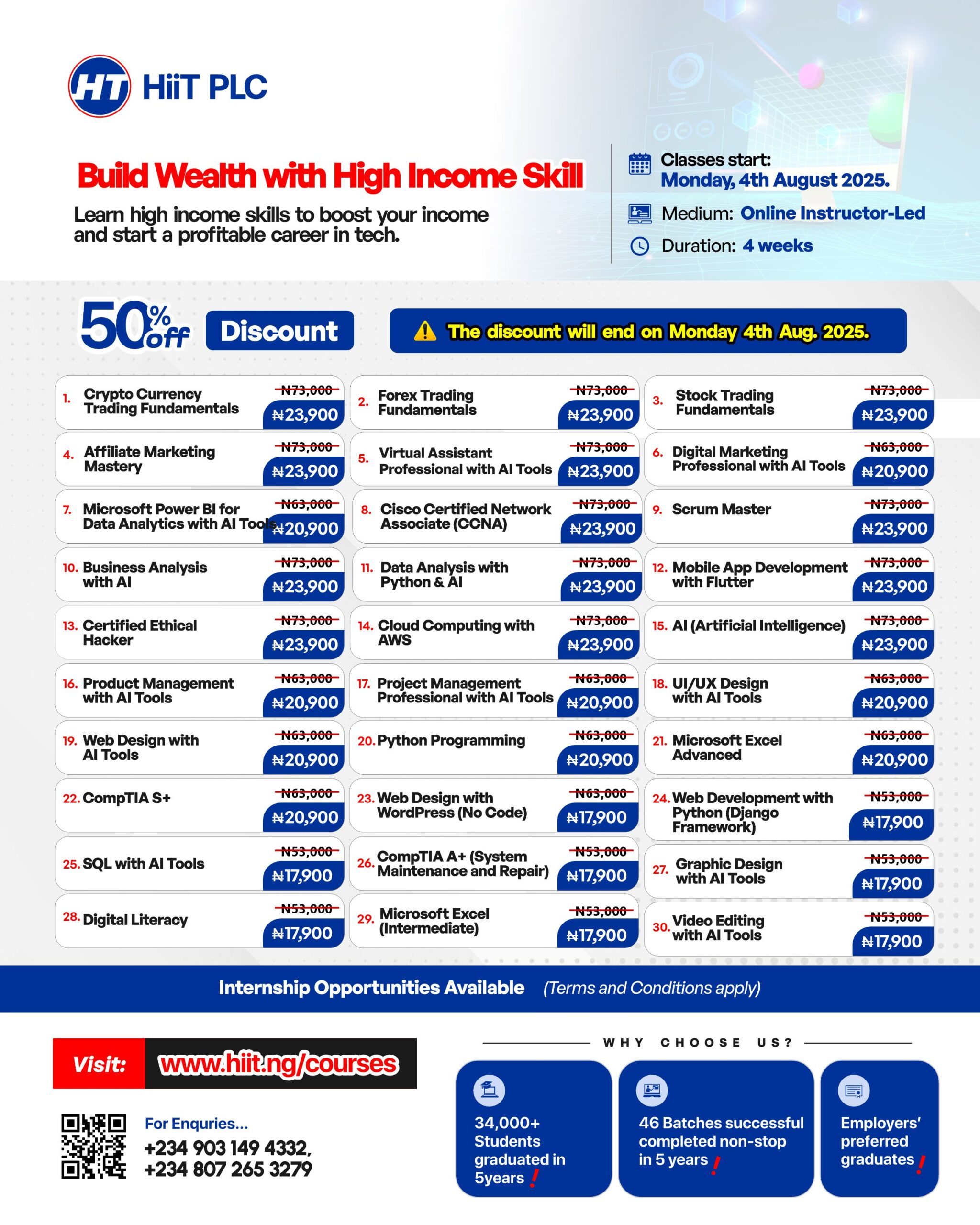 B47 – All Courses (General) (5) B47 - All Courses (General) (5)